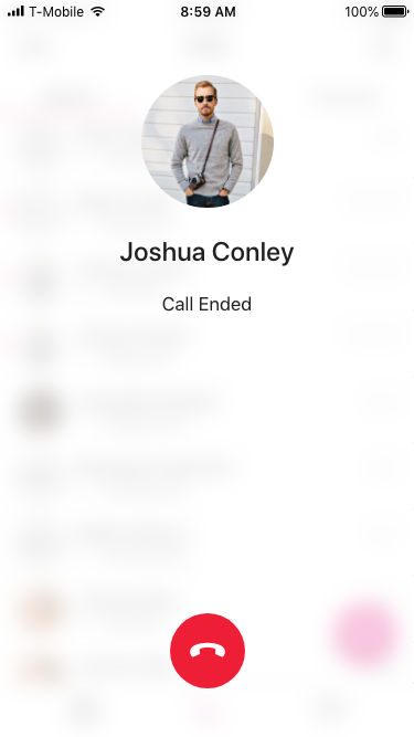Calling Ends